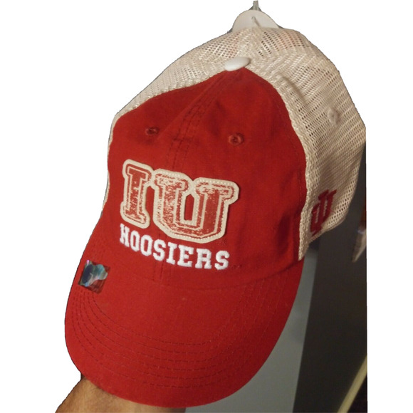 IU Indiana Hoosiers Captivating Mesh Cap Hat Men Women Snapback Football Trucker - Picture 1 of 2